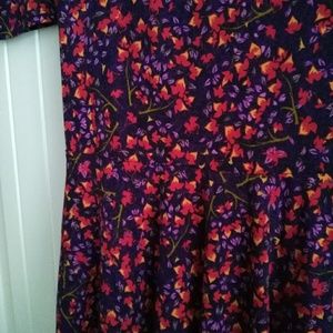 LuLaRoe Nicole Dress Size S EUC